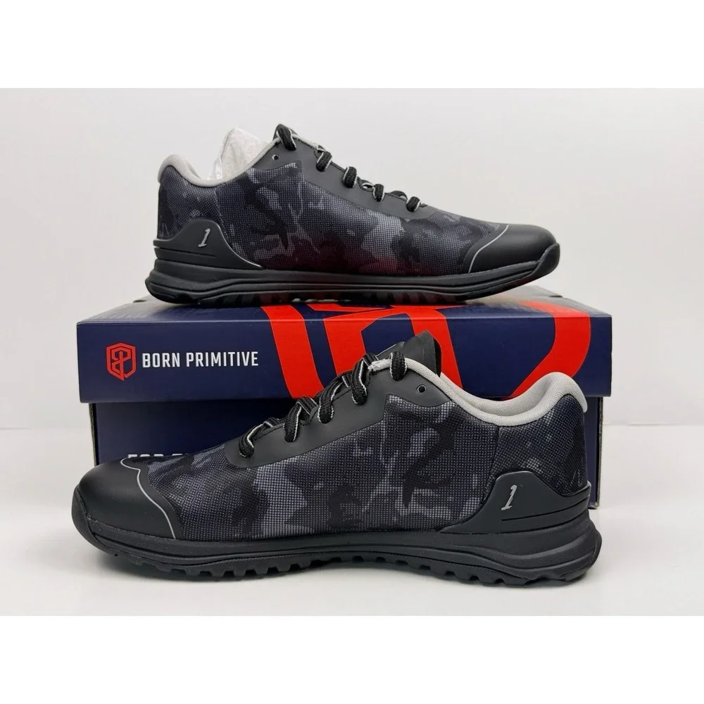 Born Primitive Savage 1 CV Training Shoes Women's Size 5 Black Camo 22005-002